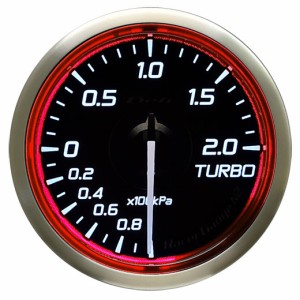 デフィ Racer Gauge N2 ターボ計 レッドモデル φ52 200kPa DF16003