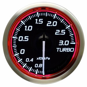 デフィ Racer Gauge N2 ターボ計 レッドモデル φ52 300kPa DF16103