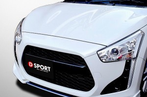 D-SPORT/Dスポーツ ノーズガーニッシュ 塗装済 ダイハツ コペン LA400K Robe 2014年06月〜 選べる8塗装色