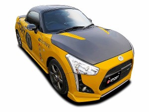 D-SPORT/Dスポーツ エアロボンネット 塗装済 トヨタ ダイハツ コペン LA400A LA400K GR SPORT Robe 2019年10月〜 2014年06月〜 選べる8塗