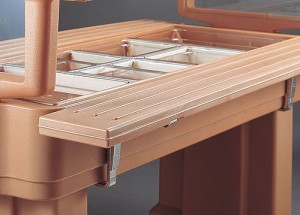 CAMBRO(キャンブロ) トレーレイル コールドブルー FBR4R(LTL0244F)