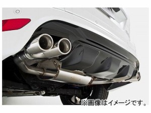 エアスト エキゾーストシステム ERSTリアスカート用 オーバル94φデュアルテール ボルボ XC60 DB 2.0 2014年〜