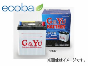 G＆Yu カーバッテリー ecoba（エコバ） ecb-60B24R