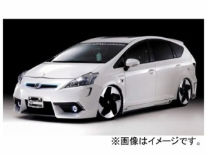 ギャルソン D.A.D マッドバイパー フロントバンパー 未塗装 トヨタ プリウスα ZVW4＃