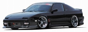 GPスポーツ G-FOUR フロントバンパースポイラー スムージングタイプ 130111 ニッサン 180SX R(P)S13