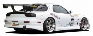 GPスポーツ G-FOUR リアルーフスポイラー 130165 マツダ RX-7 FD3S