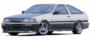 GPスポーツ Chokets フロントバンパースポイラー 730111 トヨタ レビン AE86