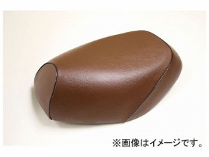 2輪 グロンドマン 国産シートカバー 茶/黒パイピング（被せ） 品番：GR23YC60P10 JAN：4571470313809 ヤマハ ジョグ（3KJ）