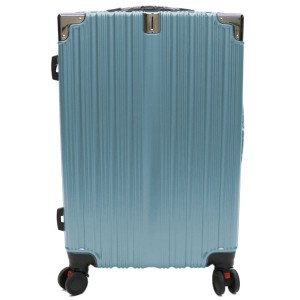 HIRO キャリーケース ライトブルー Mサイズ 約63L PC＋ABS樹脂製 TSAロック搭載 旅行やビジネスに HTK-1439