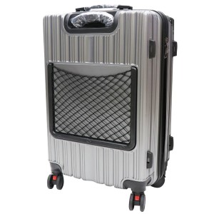 HIRO キャリーケース グレー Lサイズ 約90L PC＋ABS樹脂製 TSAロック搭載 旅行やビジネスに HTK-2870