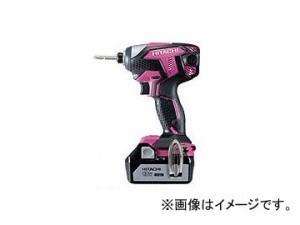 日立工機 18V コードレスインパクトドライバ（本体のみ） パワフルレッド WH18DKL(NN)（R）