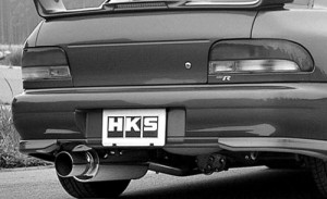 HKS silent Hi-Power マフラー スバル インプレッサ GC8 EJ20(ターボ) 2ドア可 1992年11月〜2000年07月 31019-AF022