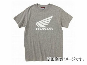 2輪 ホンダライディングギア ウイングＴシャツ グレー 選べる6サイズ