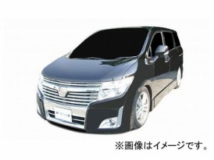 ホクサン H-STYLE フロントグリル BK×メッキ ニッサン エルグランド ハイウェイスター E52 前期 2010年08月〜2013年12月