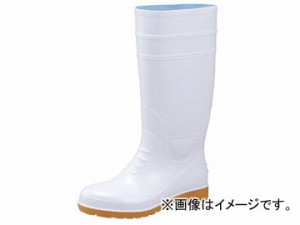 福山ゴム 作業用長靴 ガロア ＃1（先芯入） ホワイト MEN'S