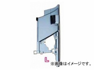 ジェットイノウエ コーナーパネル クロームメッキ 左側 571406 イスズ 2t エルフ ハイキャブ車 2007年01月〜