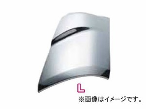 ジェットイノウエ コーナーパネル クロームメッキ 左側 571436 三菱ふそう 2t ブルーテックキャンター 2010年11月〜