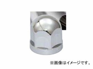 ジェットイノウエ 丸型リヤハブナットカバー クロームメッキ 17mm 500612 入数：10個
