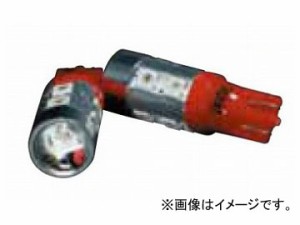 ジェットイノウエ LED9 T10ウェッジバルブNEO LA-01 レッド 36mm×12mmφ 529246 入数：2個