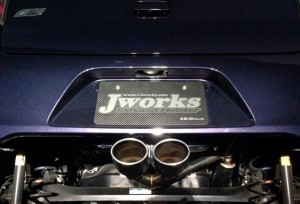 Jworks/ジェイワークス AutoJuwell Ngeneration EllipseW マフラー NELW-001 ダイハツ ミライース LA300 KF 2011年09月〜