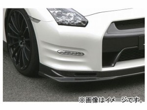 Kansaiサービス カーボンフロントリップ＆ブレーキダクトSet KAN092A ニッサン GT-R R35 2010年11月〜