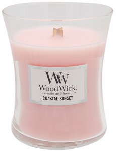 WoodWick/ウッドウィック アロマキャンドル ジャーキャンドル M コースタルサンセット WW9010563