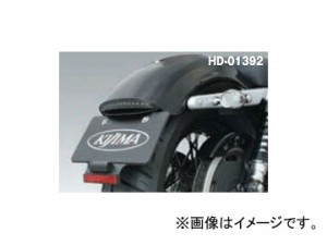 キジマ ライセンスブラケットキット LEDスリムテール対応 HD-01392 ハーレーダビッドソン XL1200X/V 2輪