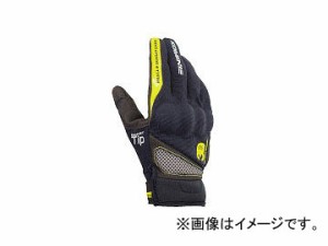 2輪 コミネ/KOMINE GK-163 3D プロテクトメッシュグローブ 06-163 ブラック/イエロー サイズ:XS,S,M,L,XL他