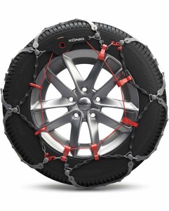 KONIG(コーニック) RESISTO 440 タイヤチェーン 非金属製 簡単取付 155/80R13 165/70R13 175/65R13 185/60R13 195/55R13 等