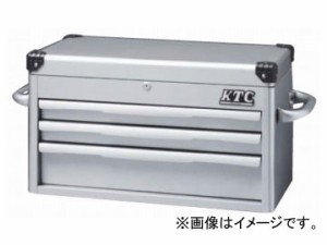 KTC トップチェスト（3段3引出し） シルバー EKR-1003