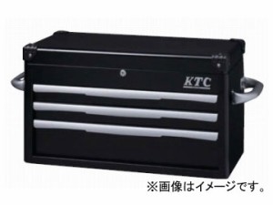 KTC トップチェスト（3段3引出し） ブラック EKR-1003BK