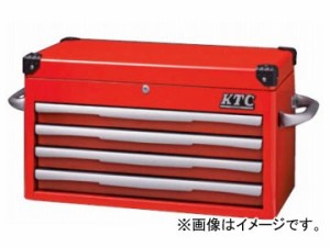 KTC トップチェスト（4段4引出し） レッド EKR-1004R