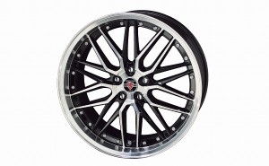 KYOHO/共豊 STEINER LMX ホイール ブラック×ポリッシュ 20インチ×8.5J＋45 5H114.3 入数：1台分(4本)