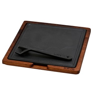 LAVA ストーブホットプレート エコブラック 25×25cm LV0073