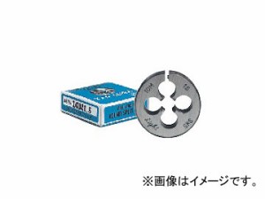 ライト精機 丸ダイス メートルネジ(M) 38径 ネジ径：M11 ピッチ：1.5 ネジ山：並目