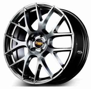 MID RMP 027F ホイール ハイパーメタルコート/ミラーカット 19インチ×7.5J ＋53 5H114.3 国産車 入数：1台分(4本)