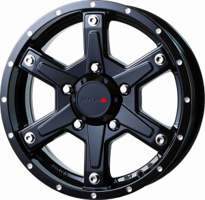 MKW MK-56 ホイール ミルドブラック 16インチ×5.5J ＋22 5H139.7 ジムニー