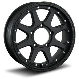 MLJ/エムエルジェイ エクストリームJ ホイール フラットブラック 16インチ×5.5J ＋20 5H139.7