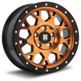 MLJ/エムエルジェイ エクストリームJ XJ04 ホイール アクティブオレンジ 16インチ×7J ＋35 5H114.3