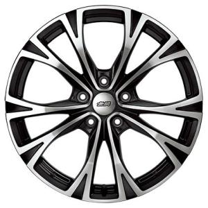 無限(MUGEN) MDW ホイール ブラックミラーフェイス 18インチ×7.5J＋55 5H114.3 入数：1台分(4本) 42700-XNB-875A-55×4