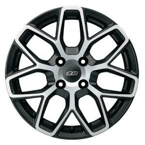 無限(MUGEN) MDY ホイール フラットブラックミラーフェイス 15インチ×5J＋45 4H100 入数：1台分(4本) 42700-XNH-550U-45×4