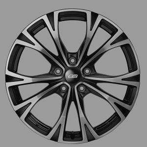 無限(MUGEN) MDW ホイール ブラッククリアミラーフェイス 18インチ×7.5J＋55 5H114.3 入数：1台分(4本) 42700-XNPC-875X-55×4