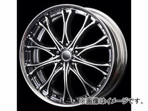 エムズスピード JJ CHROMO ホイール 20インチ BK/PO 20×10.5JJ 5穴 STEP RIM インセット38