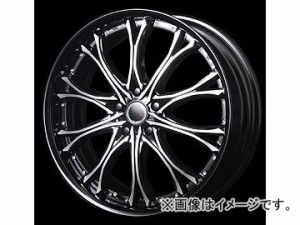 エムズスピード JJ CHROMO ホイール 20インチ BK/PO 20×8.0JJ 5穴 STEP RIM BKアルマイトリム