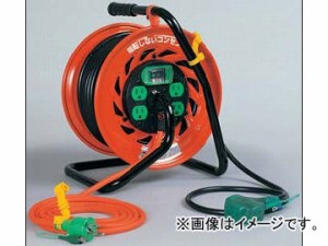 日動工業/NICHIDO マジックびっくリール(屋内型) 100V 30mタイプ アース付 EBタイプ RZ-EB30S JAN：4937305031698