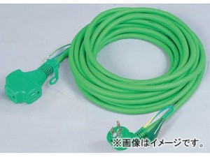 日動工業/NICHIDO 延長コード100V(屋内型) Lへナポッキン/アース付 10m PPTL-10E JAN：4937305037522