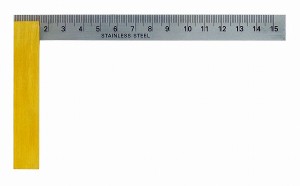 新潟精機 SK 真鍮スコヤ 目盛付 150mm BSQ-150