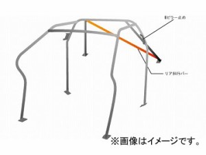 オクヤマ ロールバー 715 055 0 スチール ダッシュボード逃げ 7P No.7 2名 トヨタ 86 ZN6 内装付車用 3ドア ノーマルルーフ