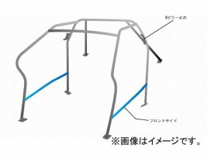 オクヤマ ロールバー 721 113 0 スチール ダッシュボード逃げ 8P No.8 2名 ニッサン シルビア S14 ノーマルルーフ 2ドア