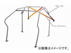 オクヤマ ロールバー 726 055 0 スチール ダッシュボード逃げ 8P No.11 2名 トヨタ 86 ZN6 内装付車用 3ドア ノーマルルーフ